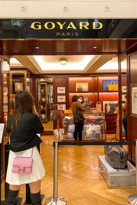 goyard bloomingdales nyc|goyard shinjuku tokyo.